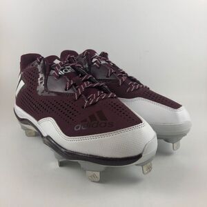 Adidas Litestrike Baseball Cleats Maroon‎ Mens Size 6.5